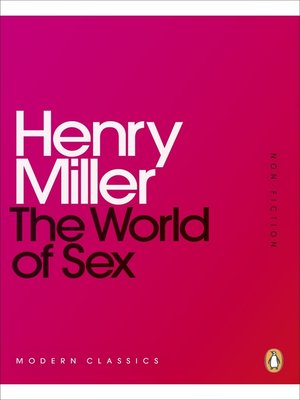 cover image of The World of Sex